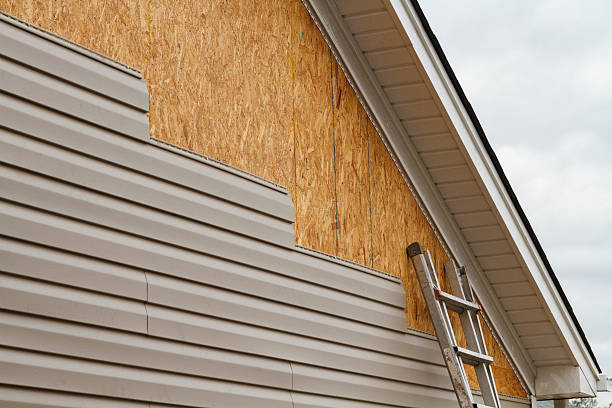 Professional Vinyl Siding technician working in Pineville, KY